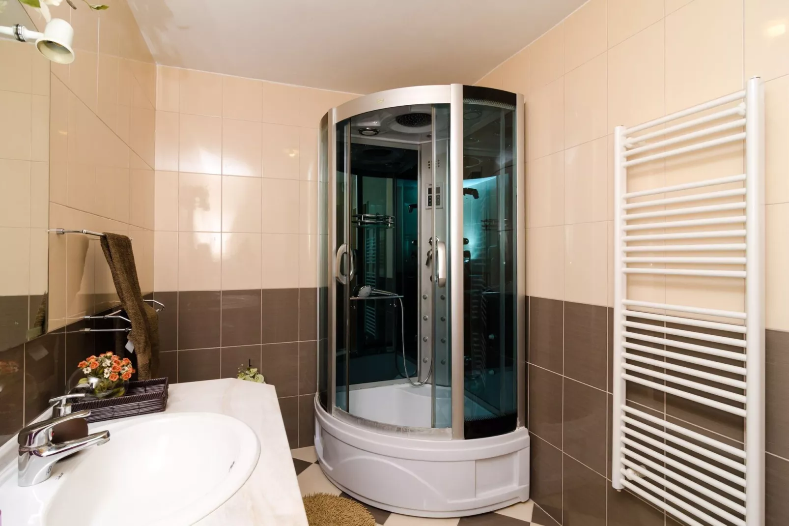 Apartments Villa Bell Memories- Two Bedroom Apartment with Shared Terrace and Sea View (A5)-Bathroom