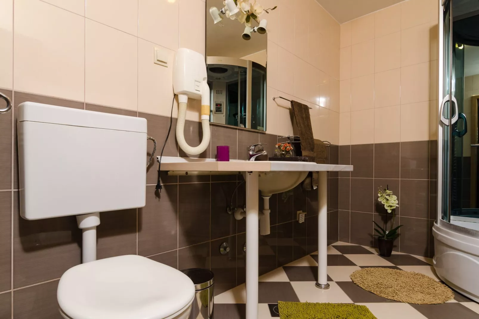 Apartments Villa Bell Memories- Two Bedroom Apartment with Shared Terrace and Sea View (A5)-Bathroom