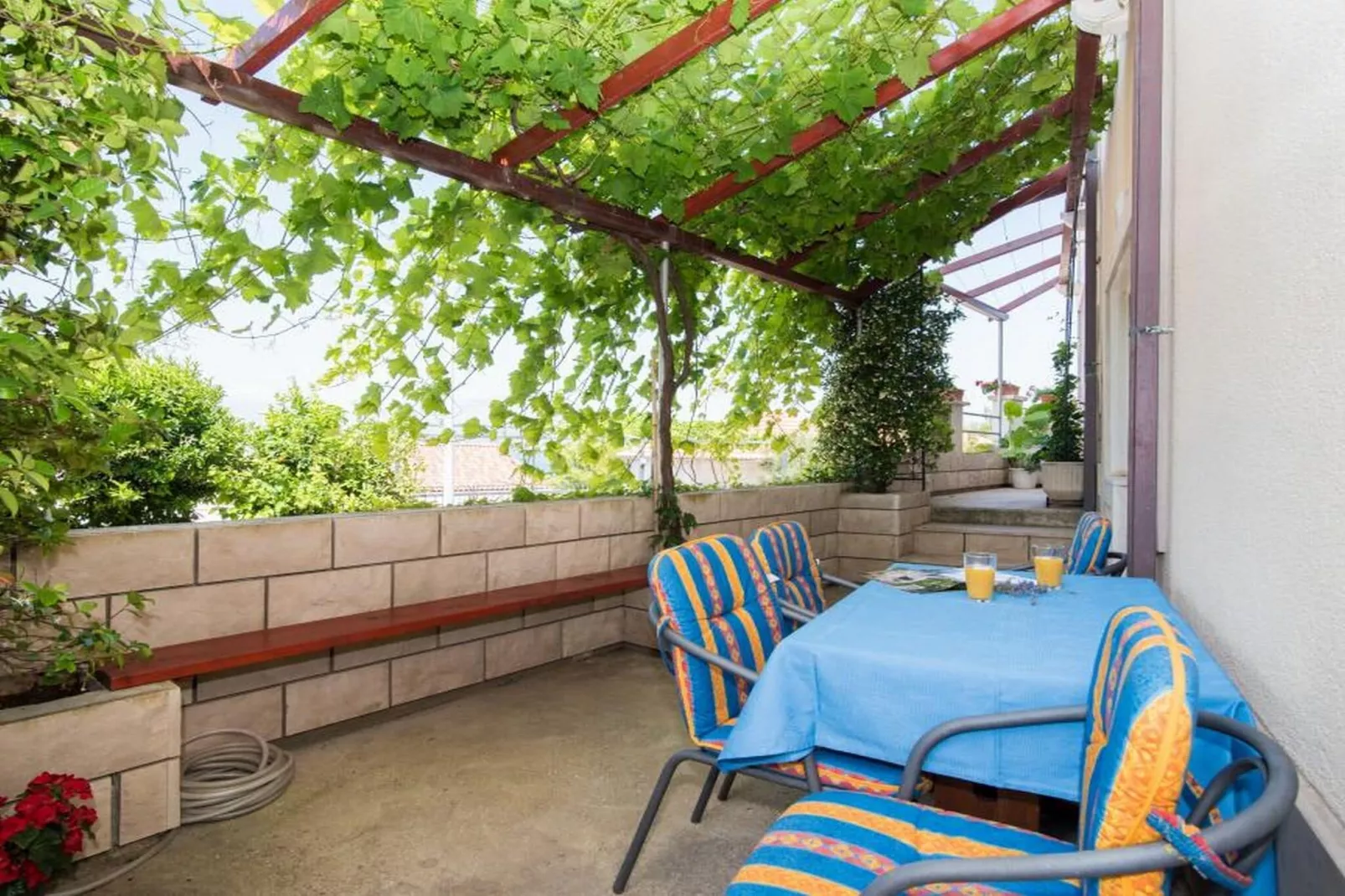 Apartments Ana & Bogdan - Two Bedroom Apartment with Terrace (A4) (ST)-Terrasse