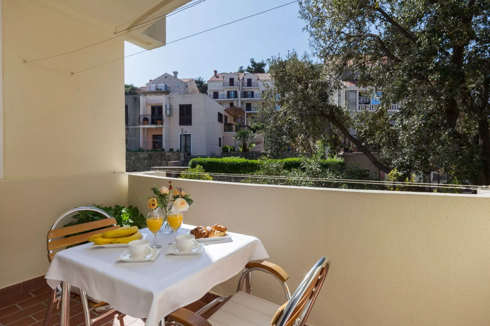 Apartment Fiorella - One Bedroom Apartment with Terrace and City View-Terrace
