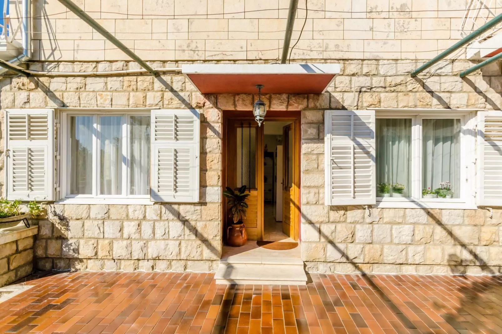 Guest House Villa Nina- One Bedroom Apartment with Sea View (Apt1)-Outdoor