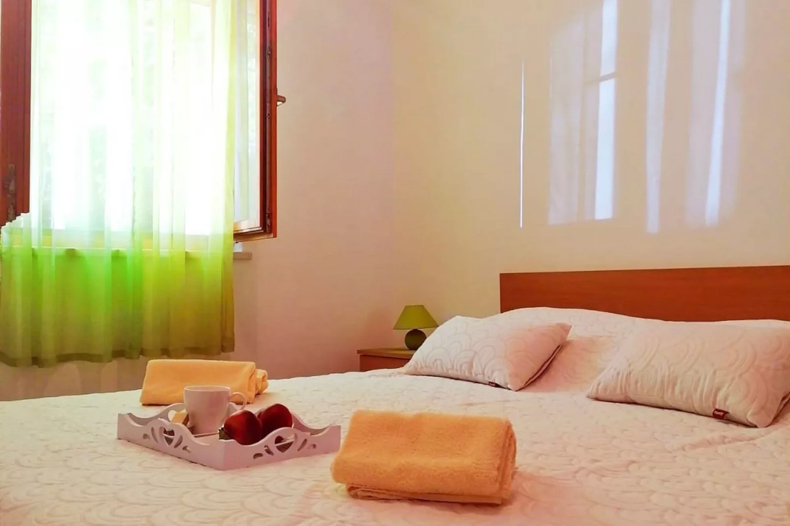 Holiday Home Blue Dream - Two Bedroom Apartment with Terrace and Sea View (A1)-Chambre