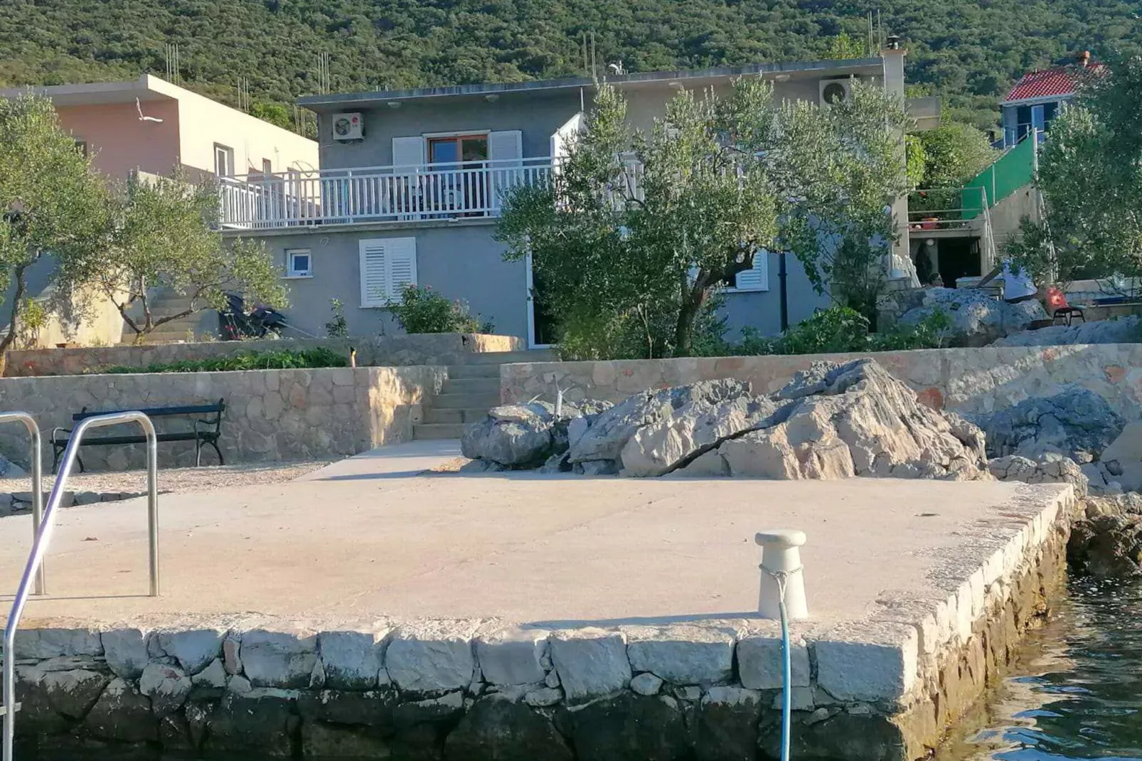 Holiday Home Blue Dream - Two Bedroom Apartment with Terrace and Sea View (A1)-Extérieur