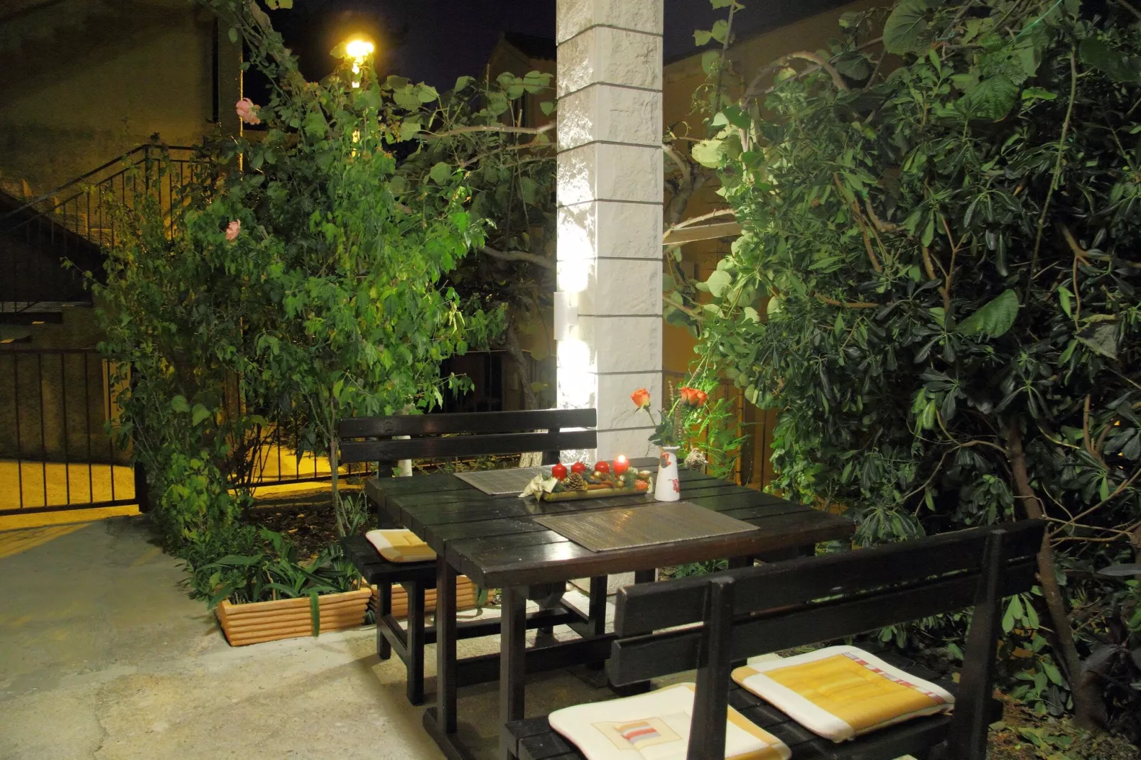 Apartments Magda- Superior Studio Apartment with Patio and Garden View(A2)-Terrace