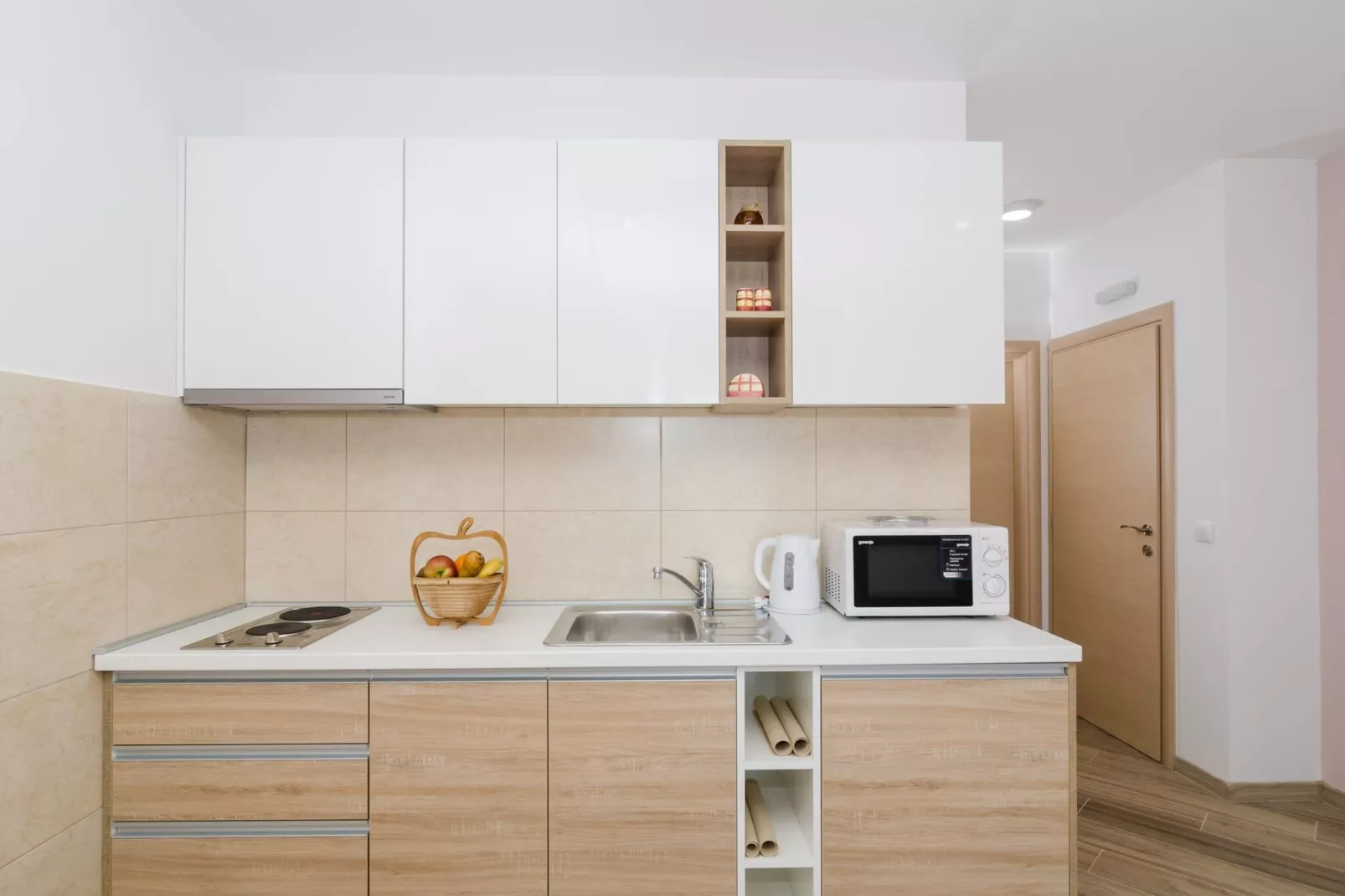 Apartments Marmo - Comfort One Bedroom Apartment with Balcony and Sea View (Apartman 2)-Kitchen