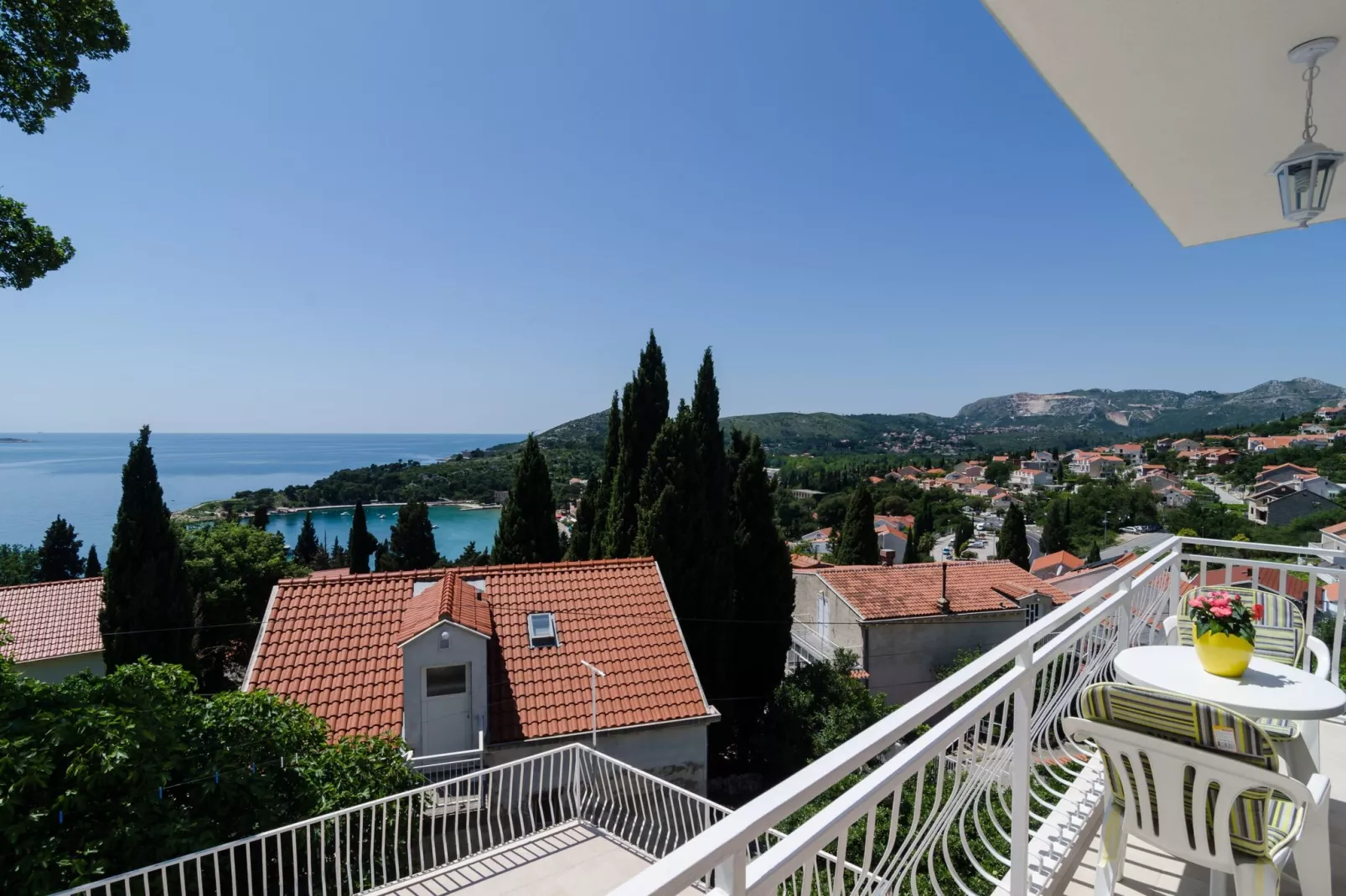 Apartments Marmo - Comfort One Bedroom Apartment with Balcony and Sea View (Apartman 2)-Terrace balcony