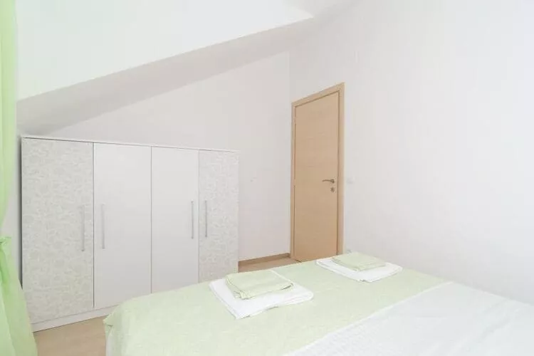 Apartments Marmo - Deluxe One Bedroom Apartment with Balcony and Sea View (Apartman 4)-Bedroom