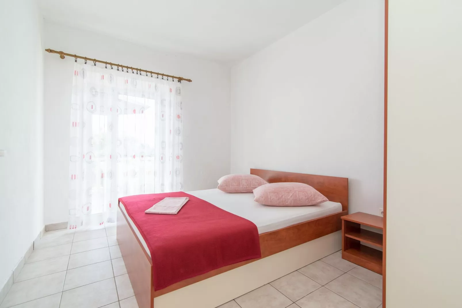 Apartments Neva- Standard Two Bedroom Apartment with Terrace and Sea View (4Z)-Bedroom