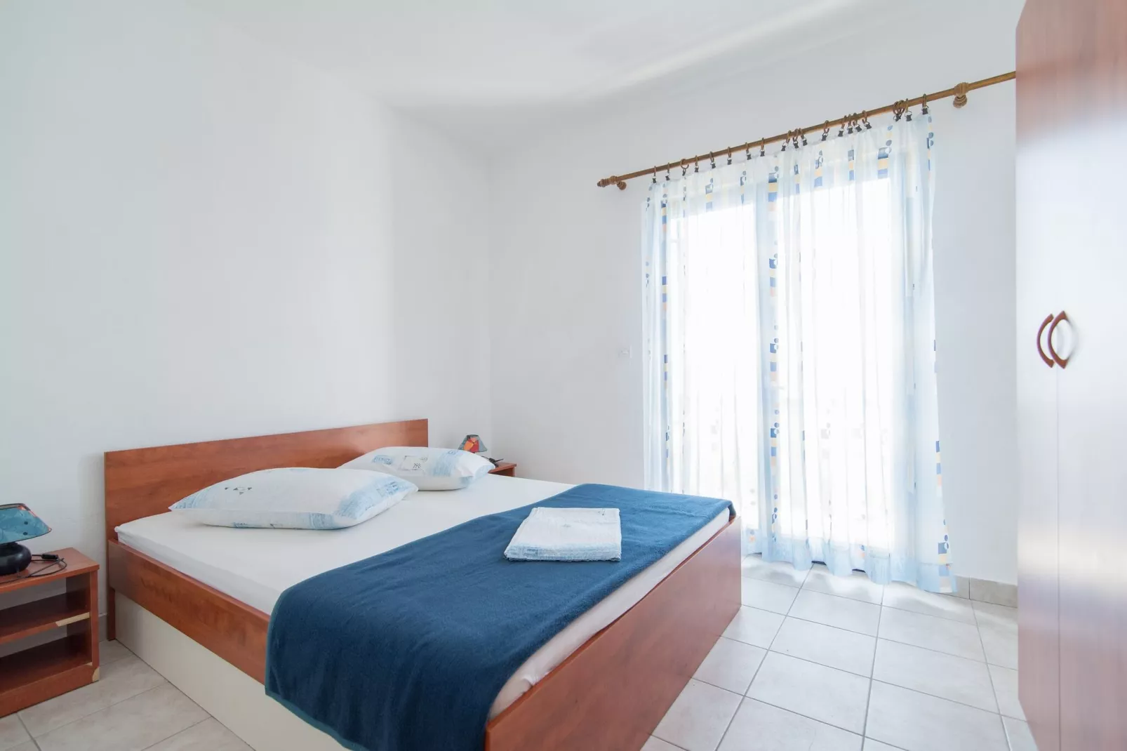 Apartments Neva- Two Bedroom Apartment with Balcony (4R)-Bedroom