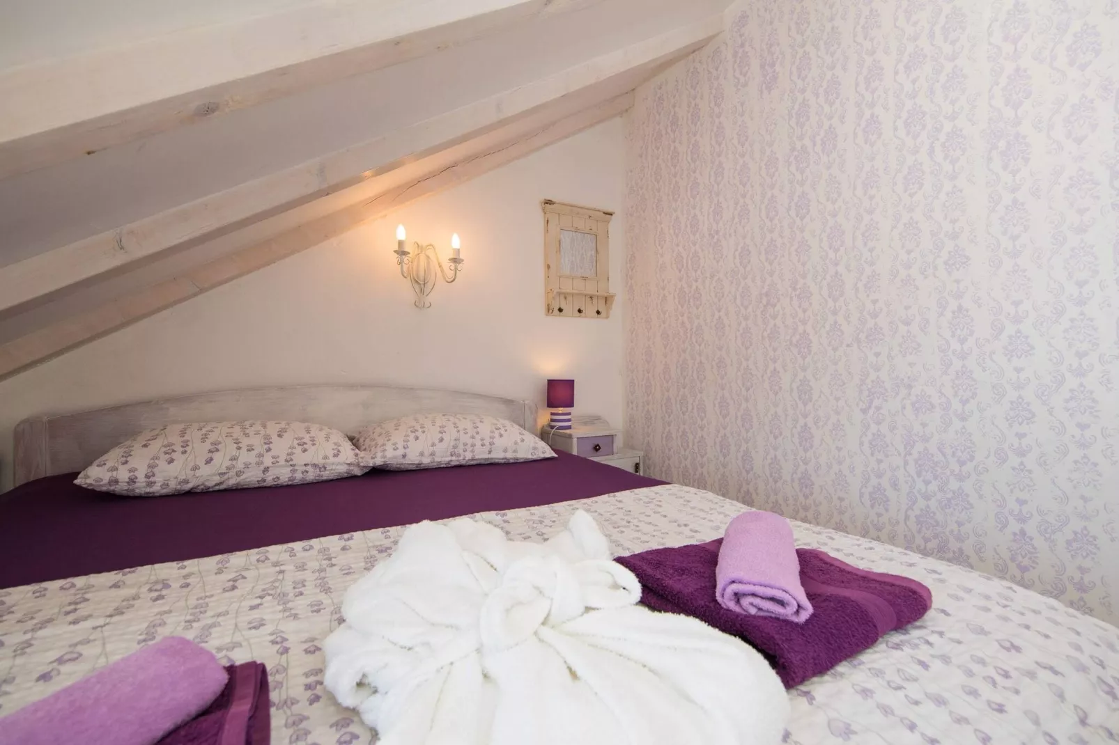 Guest House Gugily - Three Bedroom Apartment with City and Sea View-Bedroom