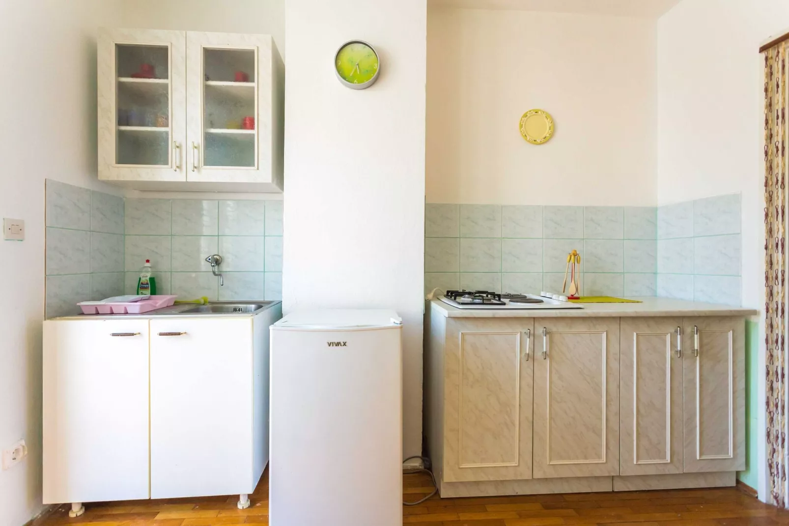 Apartments Sany - One Bedroom Apartment with Balcony and Sea View-Kitchen