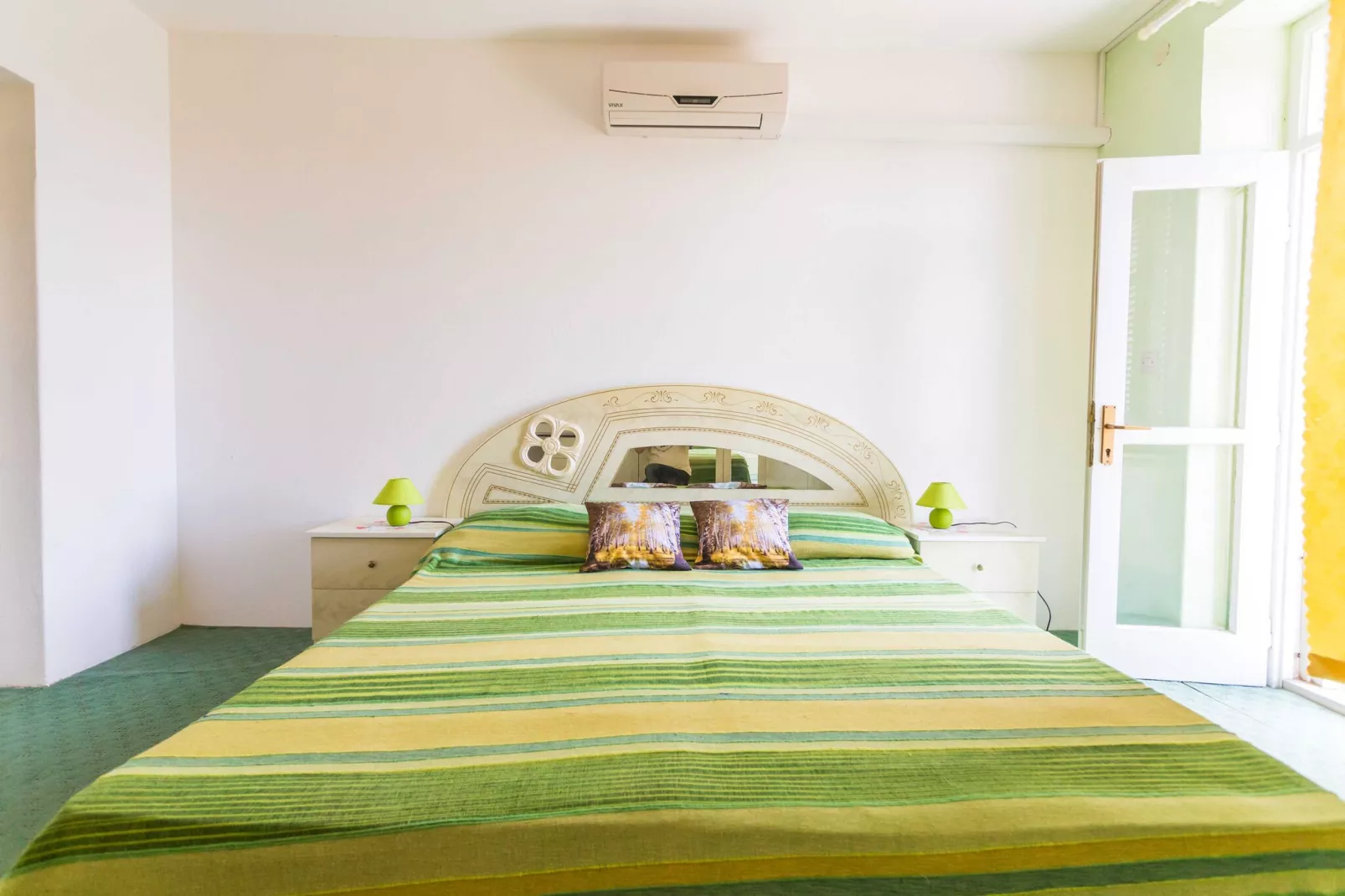 Apartments Sany - One Bedroom Apartment with Balcony and Sea View-Bedroom