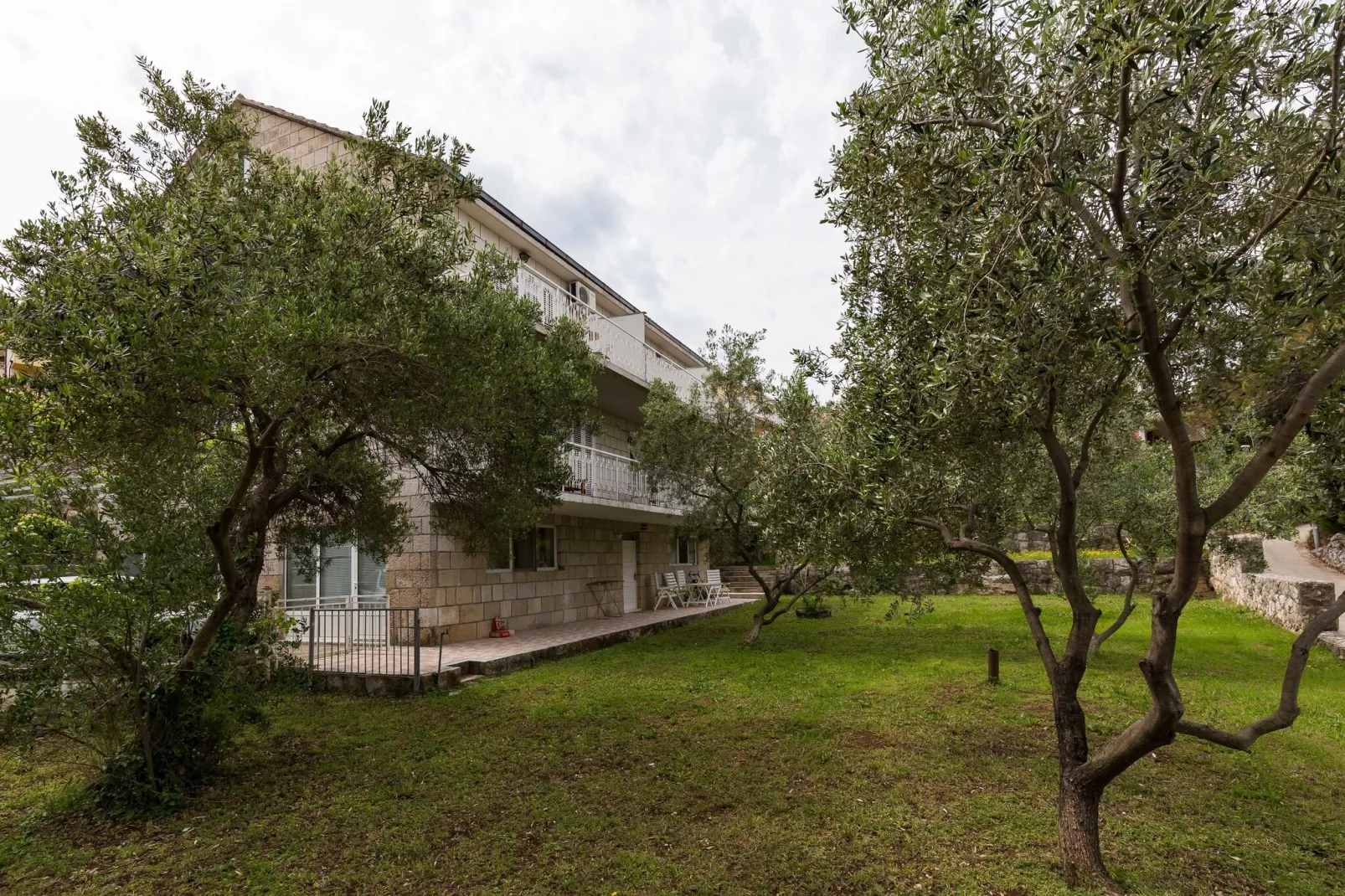 Apartments Sany - One Bedroom Apartment with Balcony and Sea View-Gardens summer