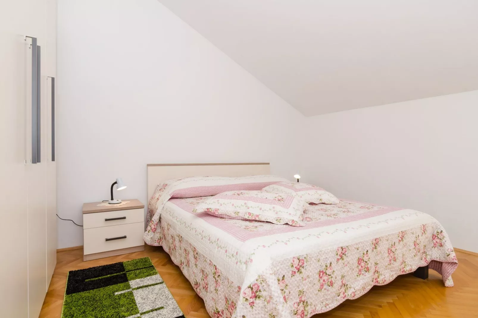 Green Hills Apartment - One Bedroom Apartment with Balcony and Sea View-Bedroom