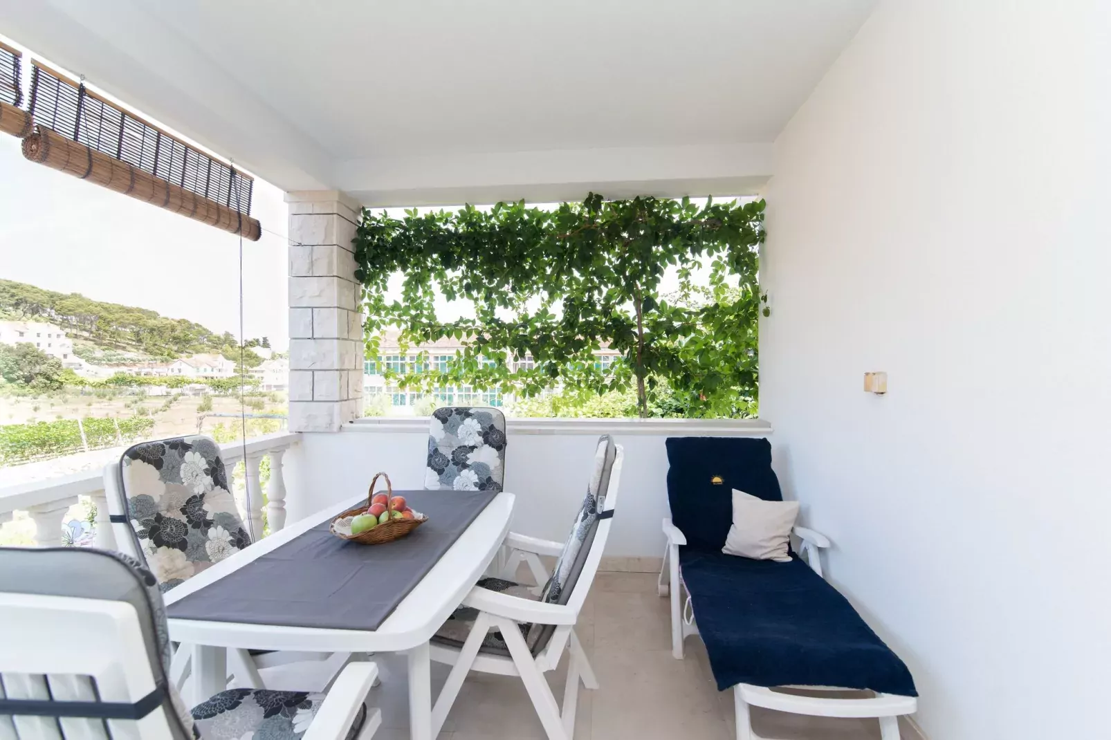 Apartments Mare- Comfort Two Bedroom Apartment with Terrace A1 (ST)-Terrace