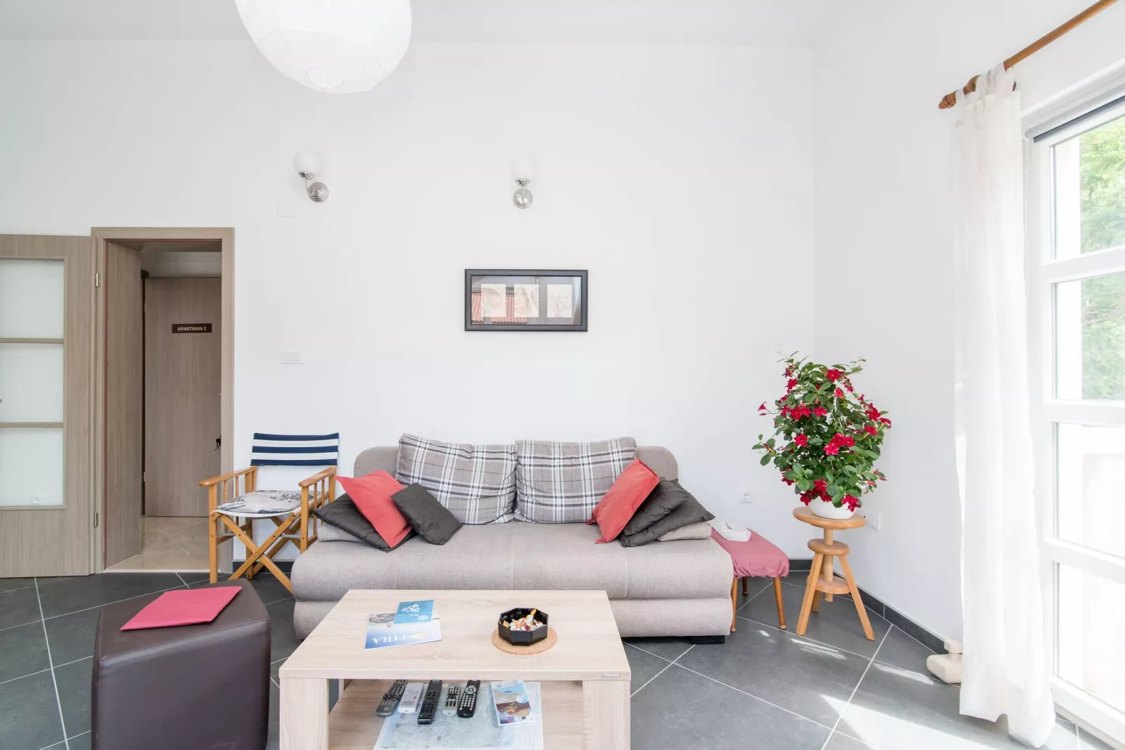 Apartments Mare- One Bedroom Apartment with Terrace A2 (ST)-Salon