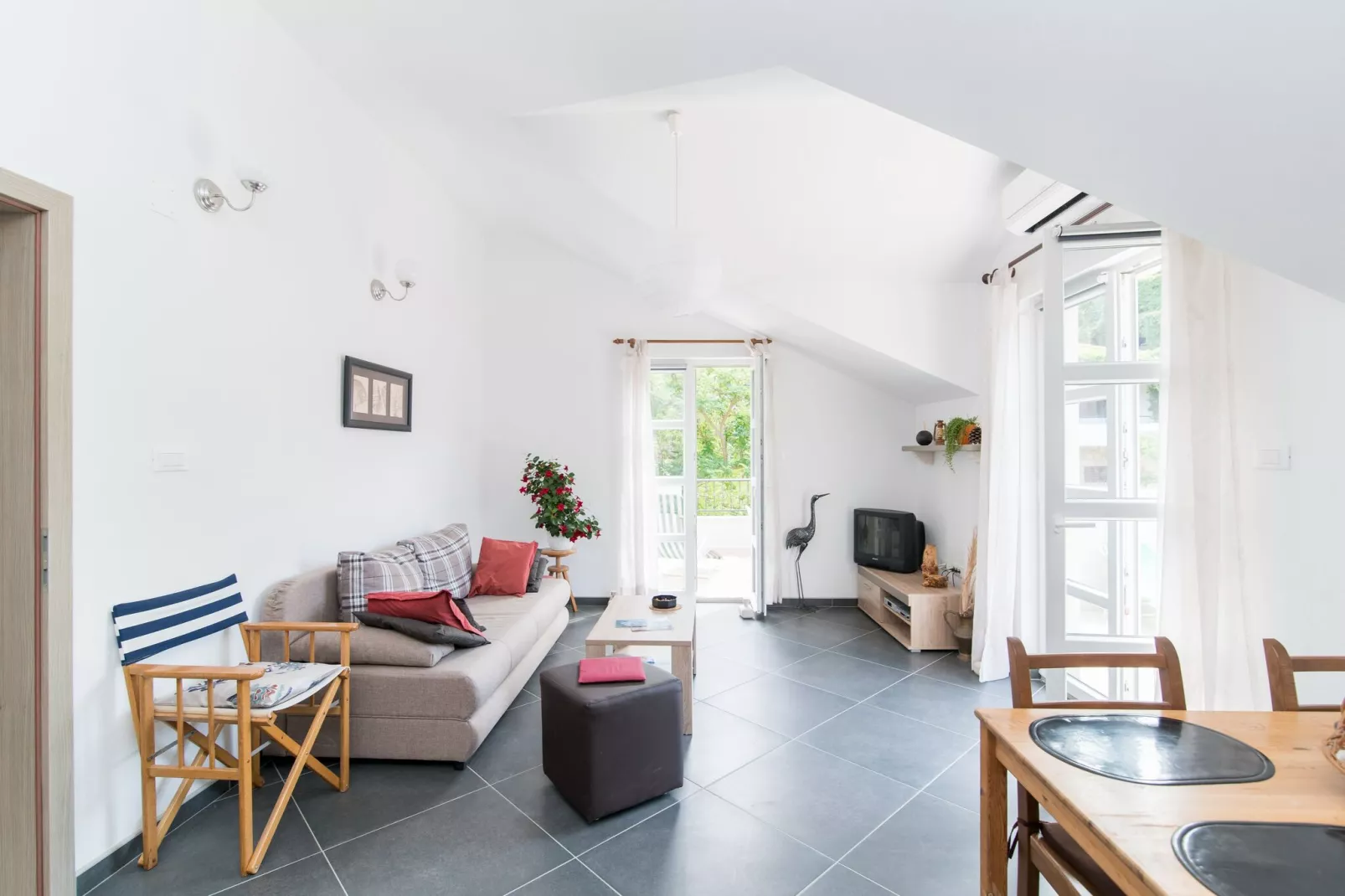 Apartments Mare- One Bedroom Apartment with Terrace A2 (ST)-Salon