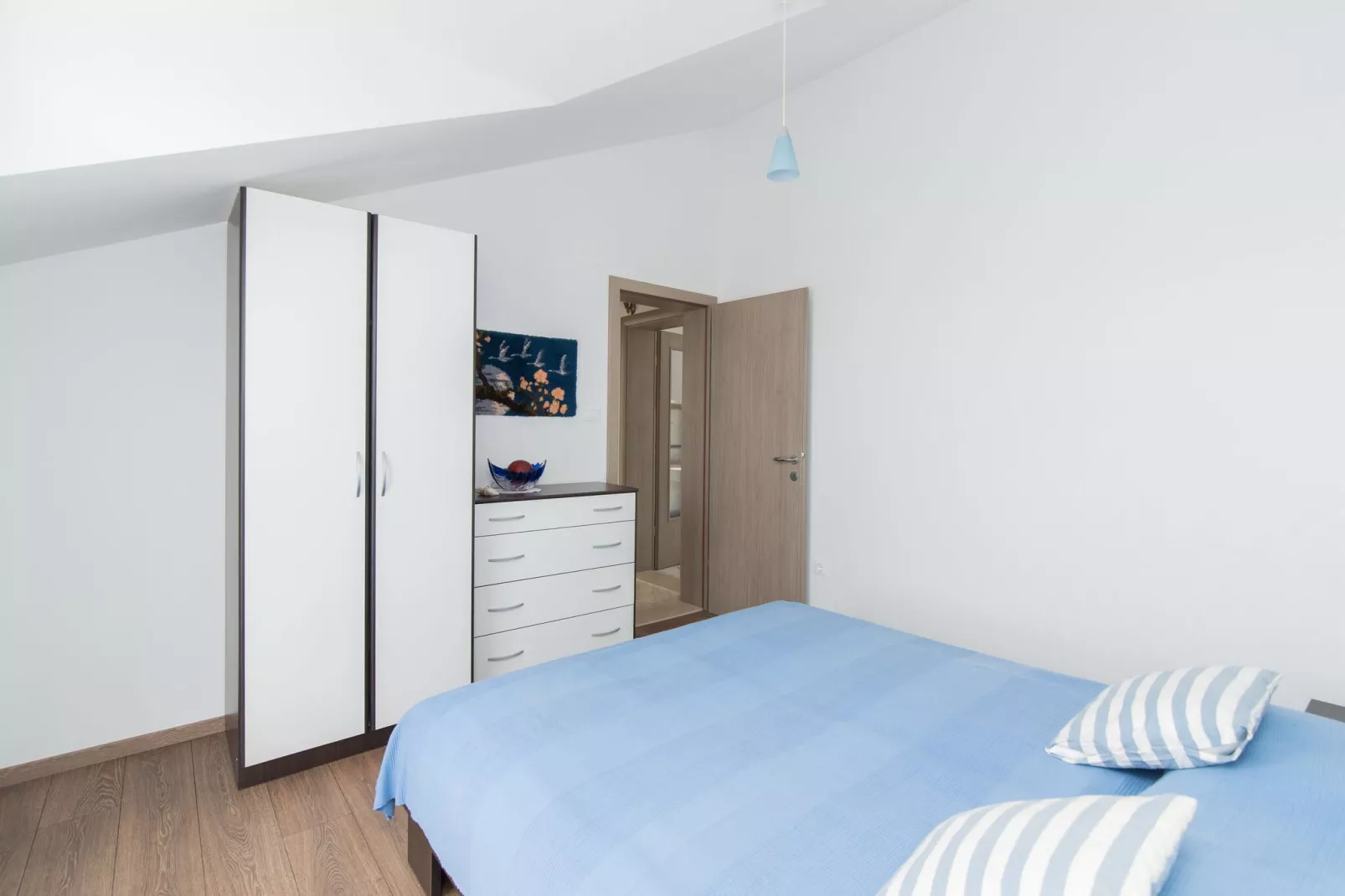 Apartments Mare- One Bedroom Apartment with Garden View A3 (ST)-Bedroom