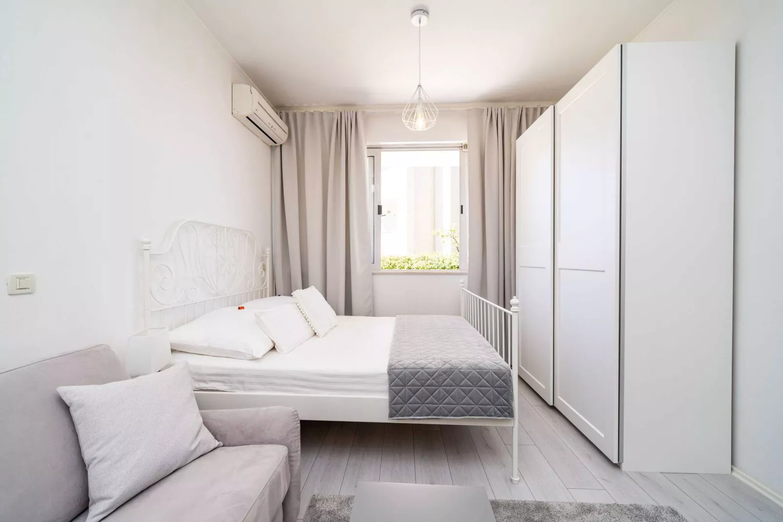 Apartment Larissa - Studio Apartment with Terrace and Partial Sea View-Bedroom