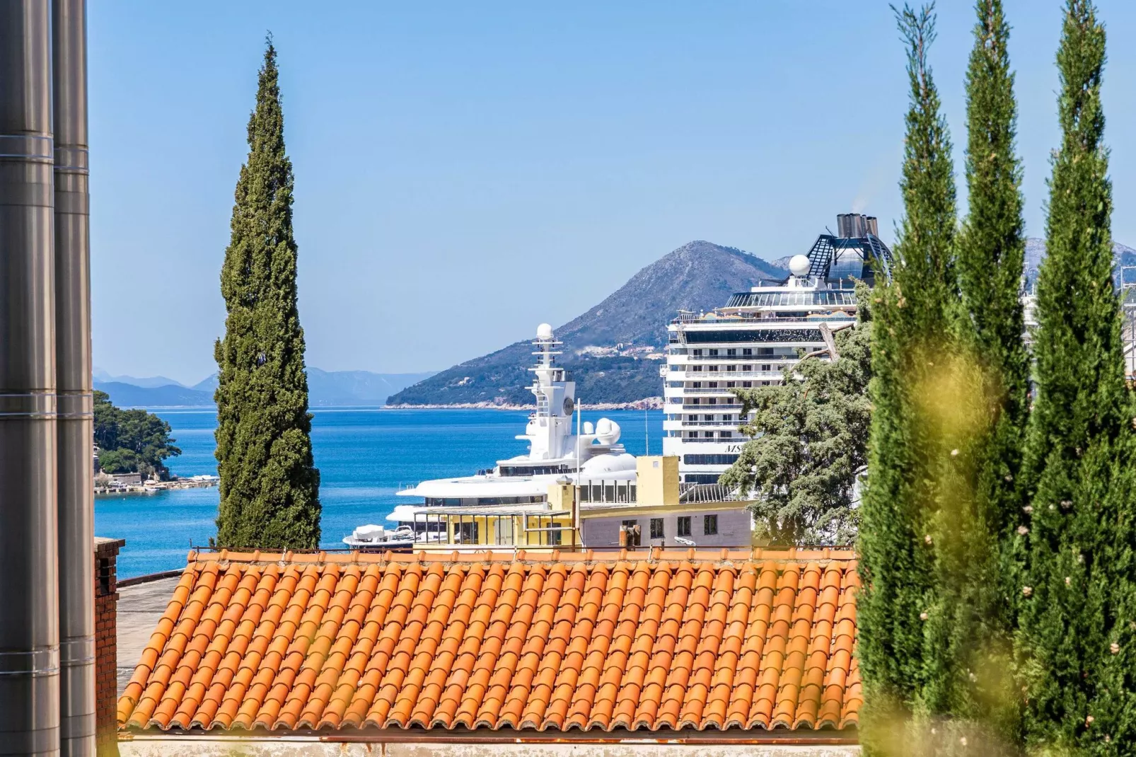 Apartment Larissa - Studio Apartment with Terrace and Partial Sea View-View