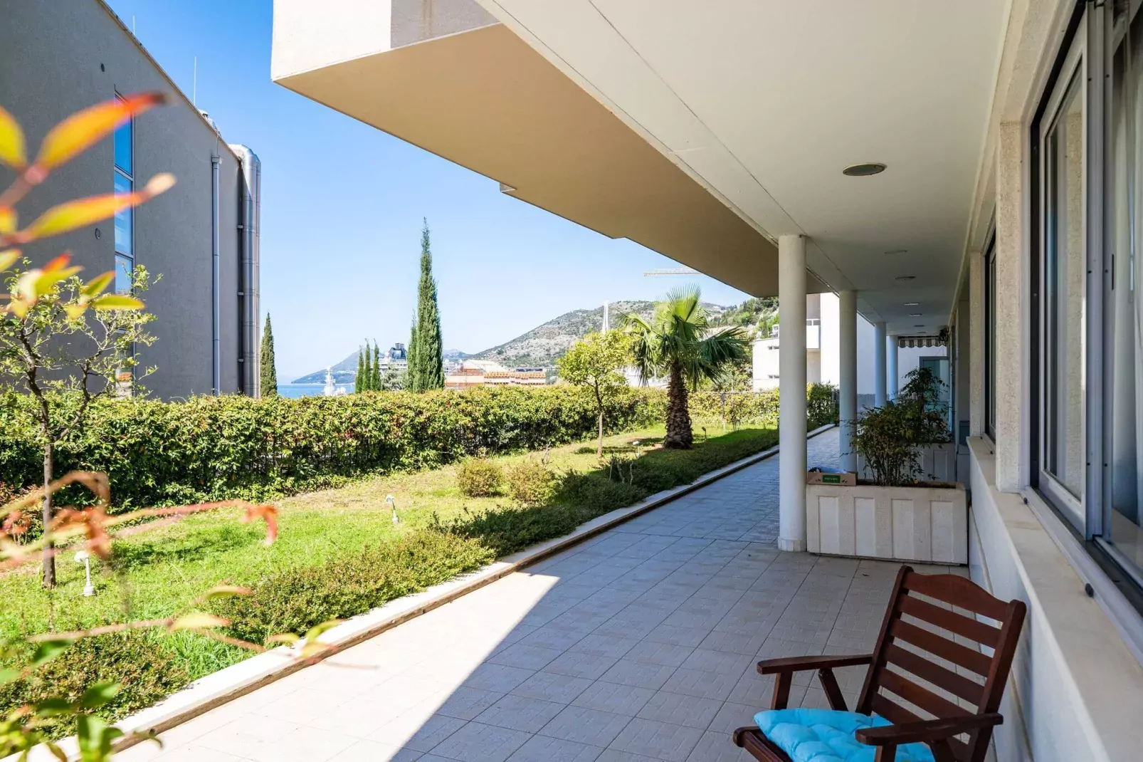 Apartment Larissa - Studio Apartment with Terrace and Partial Sea View-Terrace
