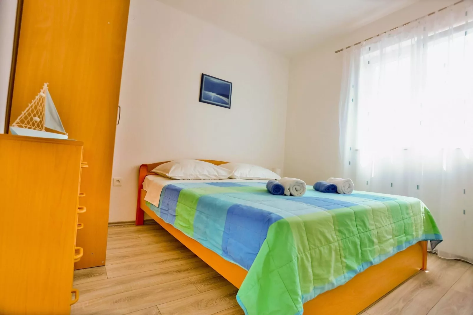 Apartments Lenka - One Bedroom Apartment with Balcony and garden View A1-Bedroom