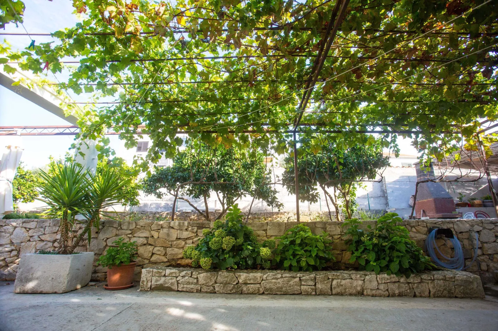 Apartments Lenka - One Bedroom Apartment with Balcony and Center View A3-Outdoor