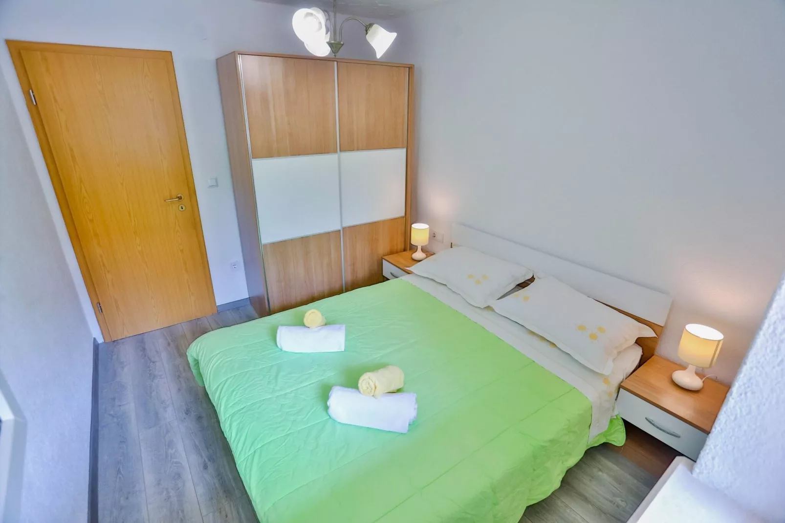 Apartments Lenka - Two Bedroom Apartment with Garden Terrace A4-Bedroom