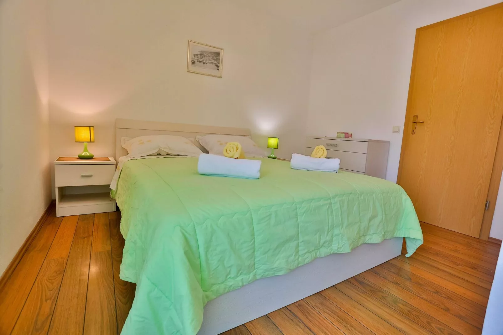 Apartments Lenka - Two Bedroom Apartment with Garden Terrace A4-Bedroom