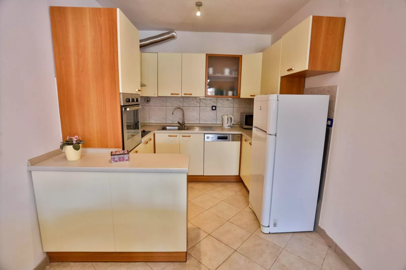 Apartments Lenka - Two Bedroom Apartment with Garden  Terrace A5-Kitchen
