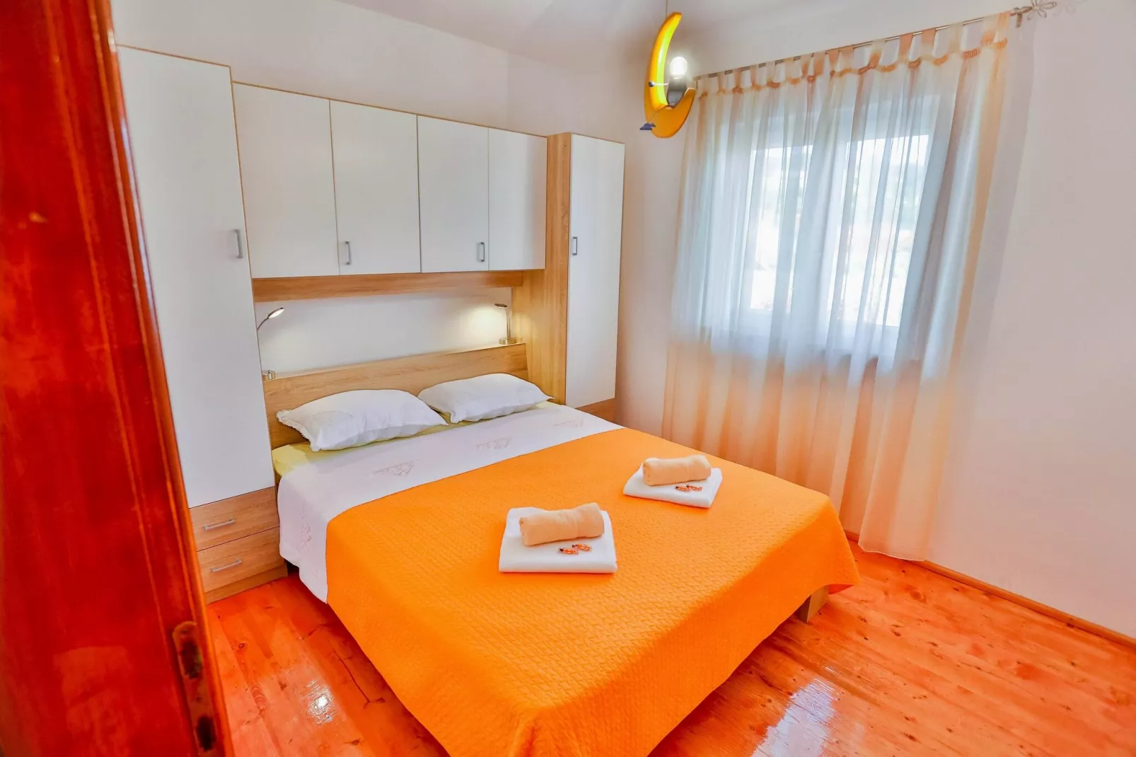 Apartments Lenka - Two Bedroom Apartment with Garden  Terrace A5-Bedroom