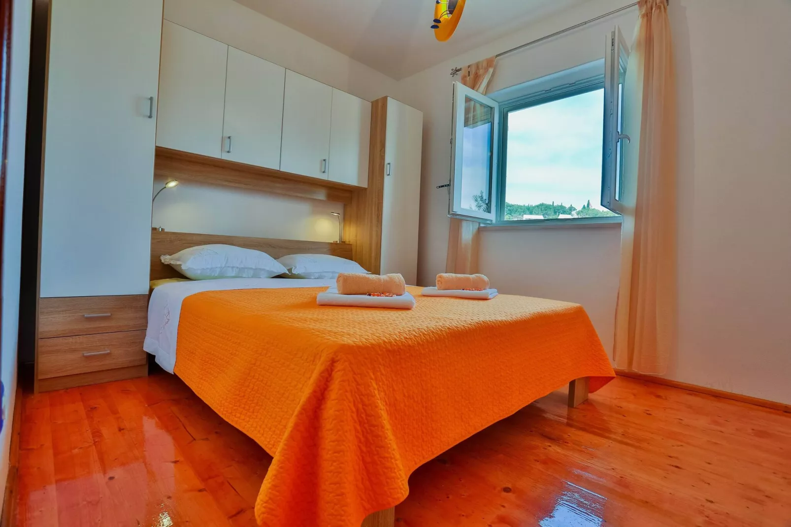 Apartments Lenka - Two Bedroom Apartment with Garden  Terrace A5-Bedroom