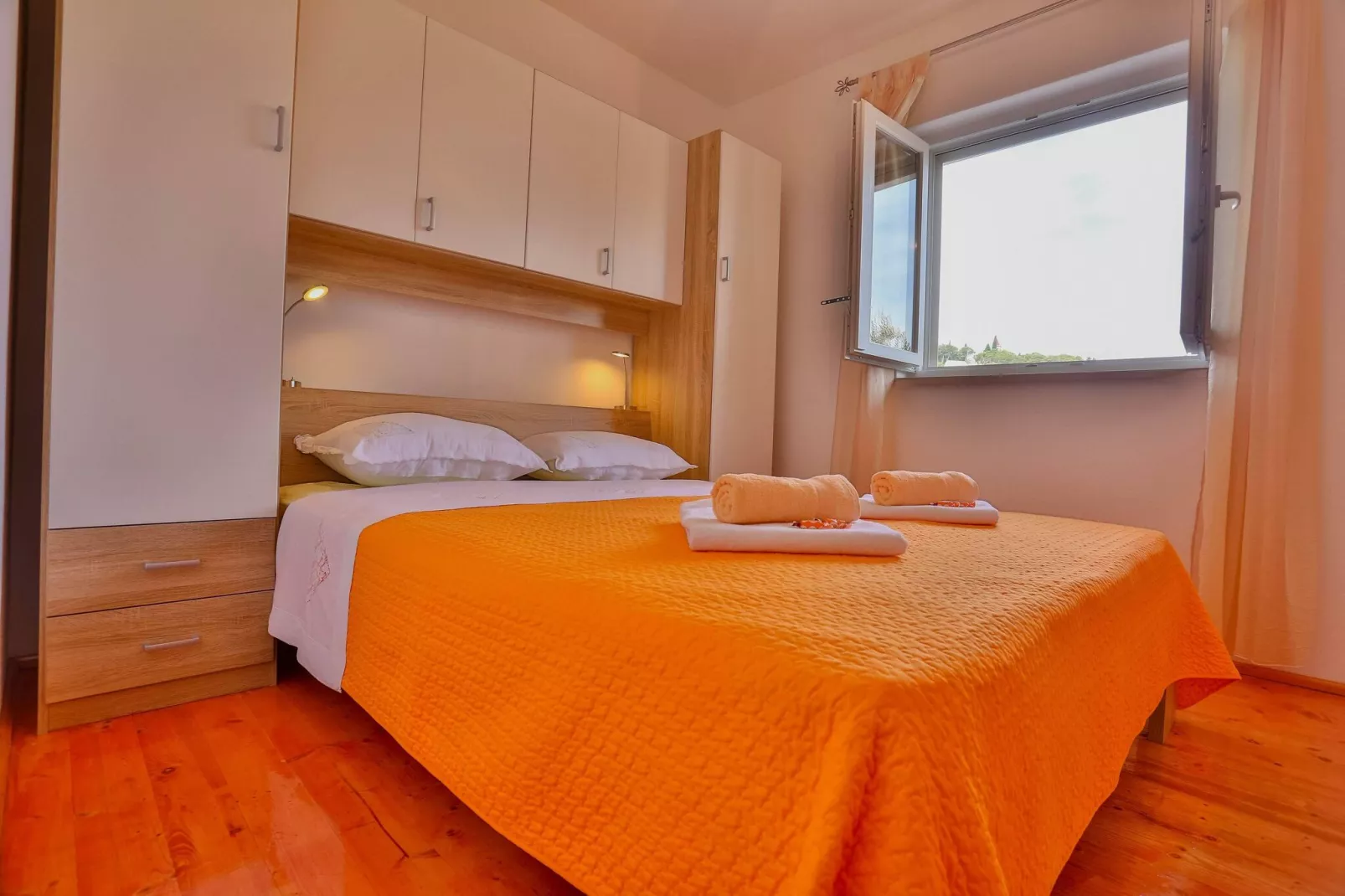 Apartments Lenka - Two Bedroom Apartment with Garden  Terrace A5-Bedroom