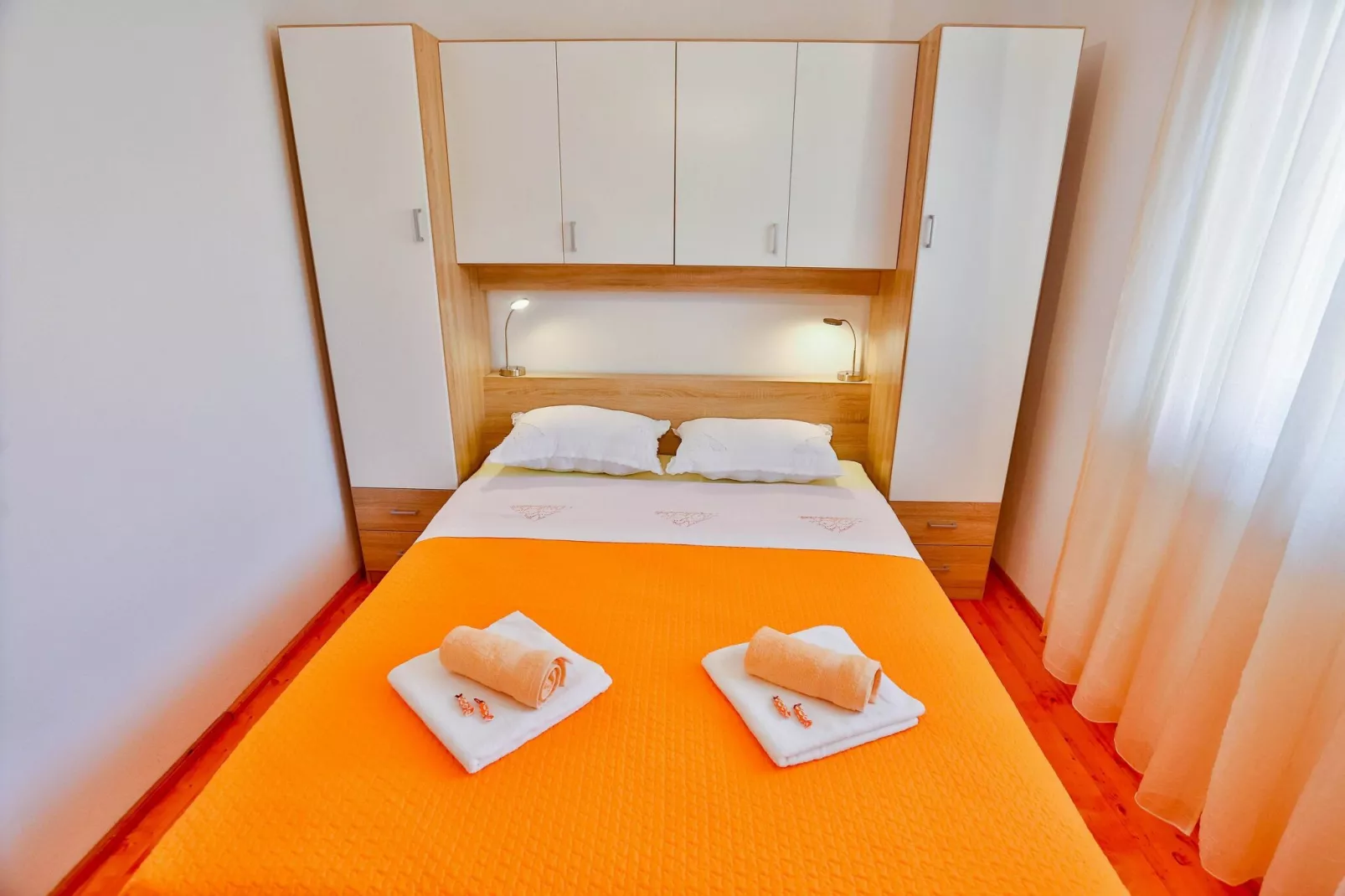 Apartments Lenka - Two Bedroom Apartment with Garden  Terrace A5-Bedroom