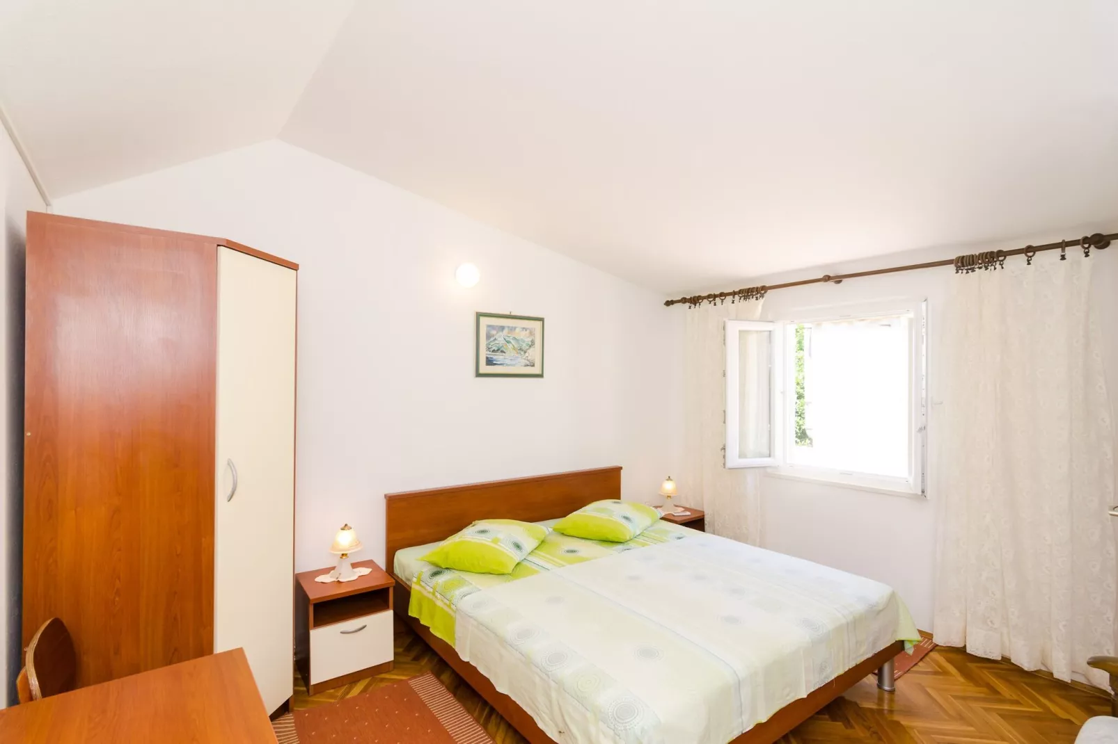 Holiday Home Jasenka Trstenik - Duplex One Bedroom Apartment with Terrace and Side Sea View-Chambre