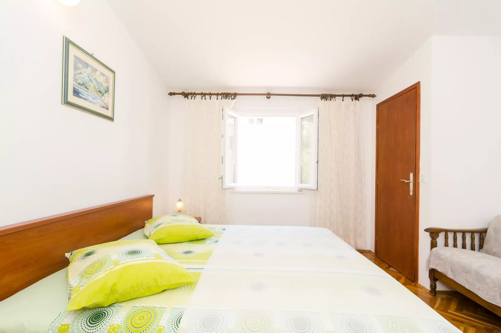 Holiday Home Jasenka Trstenik - Duplex One Bedroom Apartment with Terrace and Side Sea View-Chambre