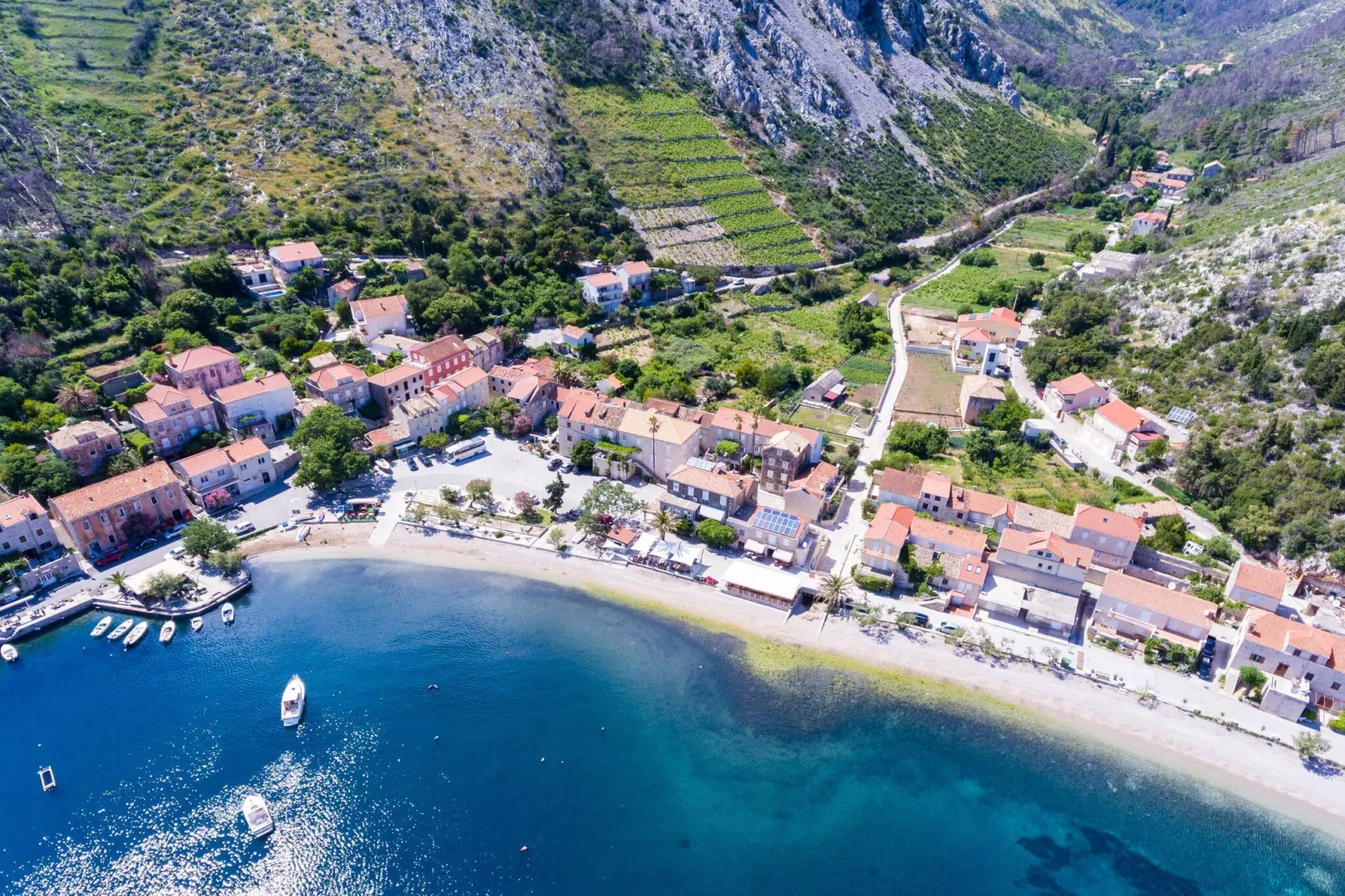 Holiday Home Jasenka Trstenik - Duplex One Bedroom Apartment with Terrace and Side Sea View-Vue