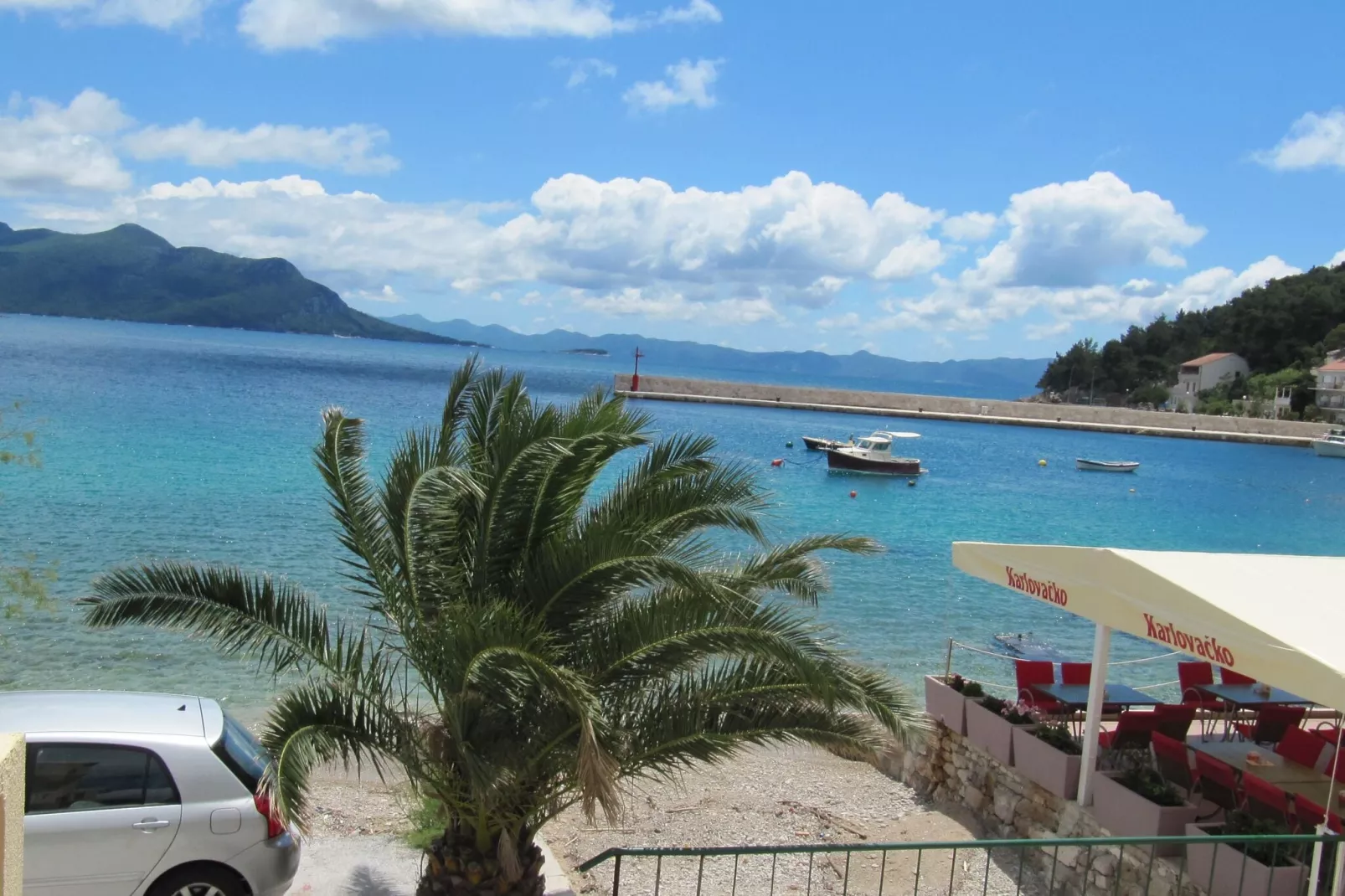 Holiday Home Jasenka Trstenik - Duplex One Bedroom Apartment with Terrace and Side Sea View-Vue