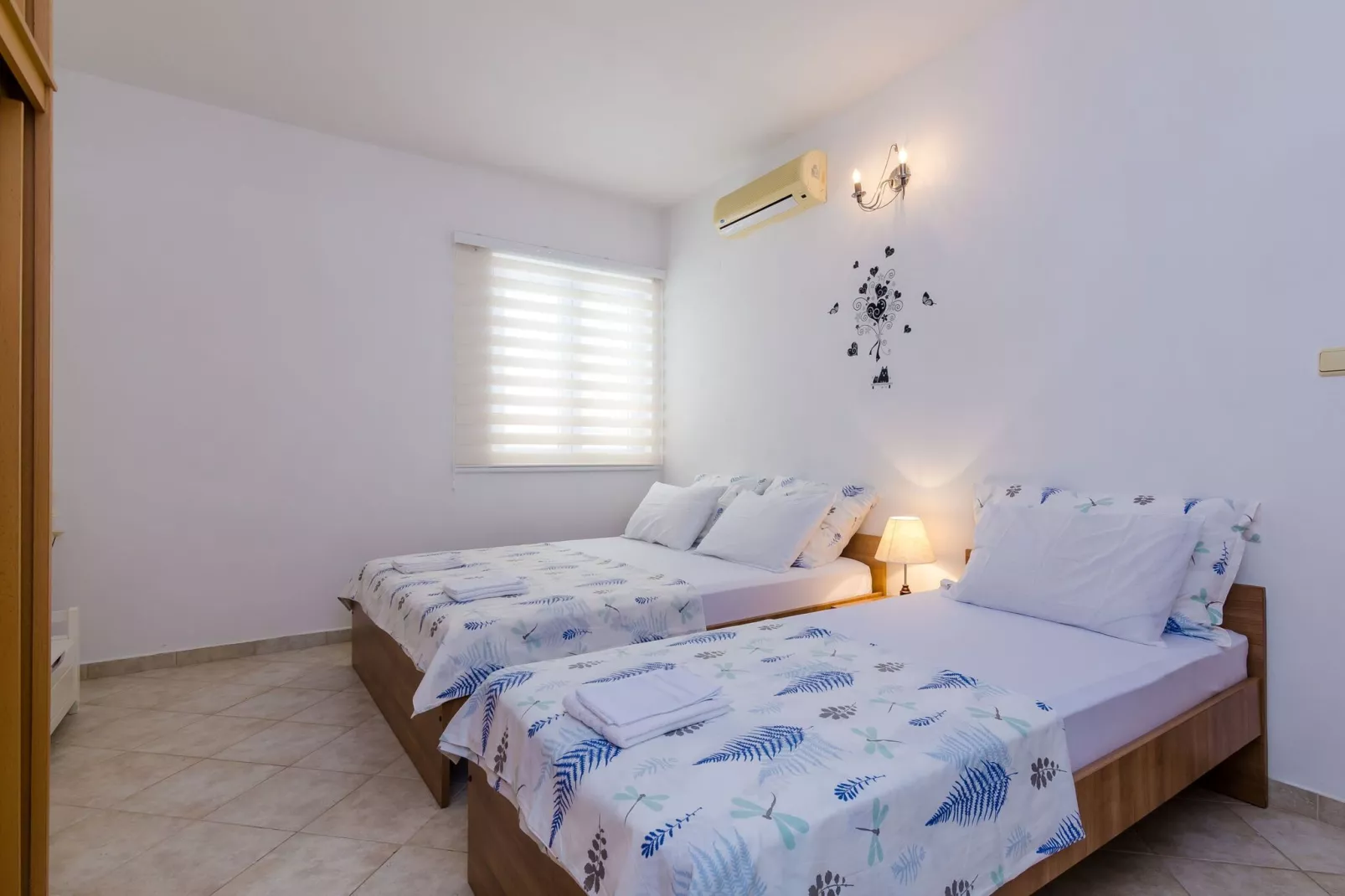 Apartment Alba- Duplex Two Bedroom Apartment with Shared Pool and Sea View-Bedroom