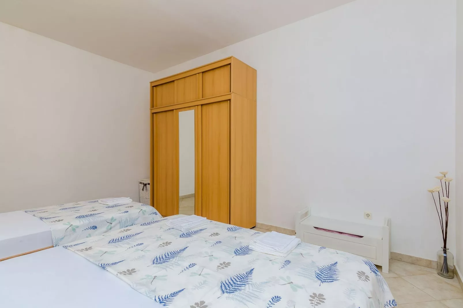 Apartment Alba- Duplex Two Bedroom Apartment with Shared Pool and Sea View-Bedroom