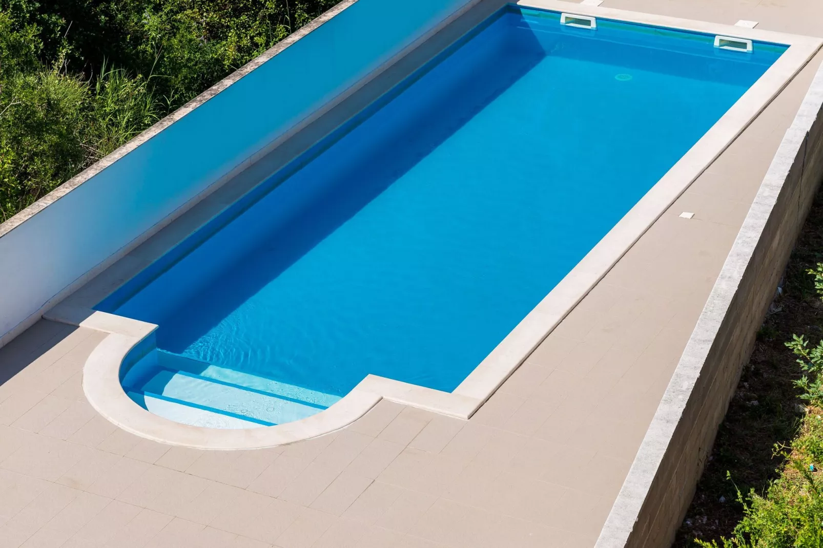Apartment Alba- Duplex Two Bedroom Apartment with Shared Pool and Sea View-Swimming pool