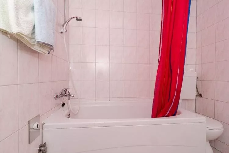Apartments Plavac Mali- Superior One Bedroom Apartment with Terrace and Sea View-Badezimmer