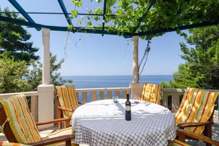 Apartments Plavac Mali- Three Bedroom Apartment with Terrace and Sea View-Terrace