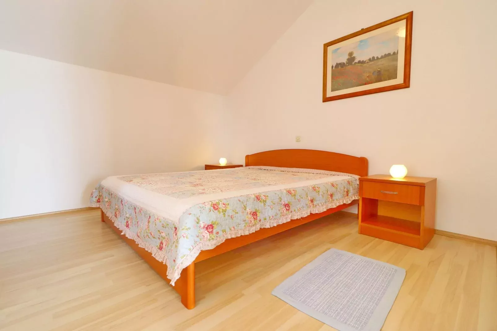 Apartments Plavac Mali- One Bedroom Apartment with Balcony and Sea View-Bedroom