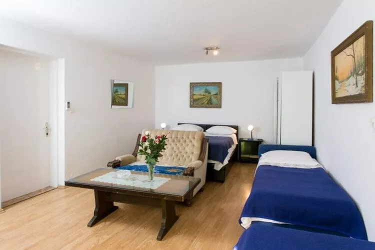 Guest House Kusalo- One Bedroom Apartment with Terrace (Apartman 4)-Living room