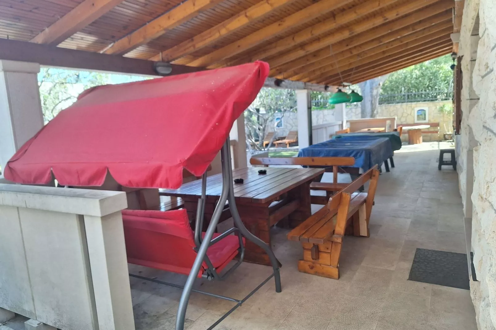 Villa Dore- Holiday House With Swimming Pool (ST)-Dining room