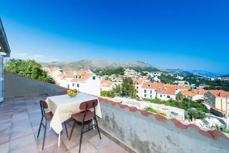 Apartments & Rooms Tapera- Standard Double Room with Terrace and Partial Sea View 1-Terrasse