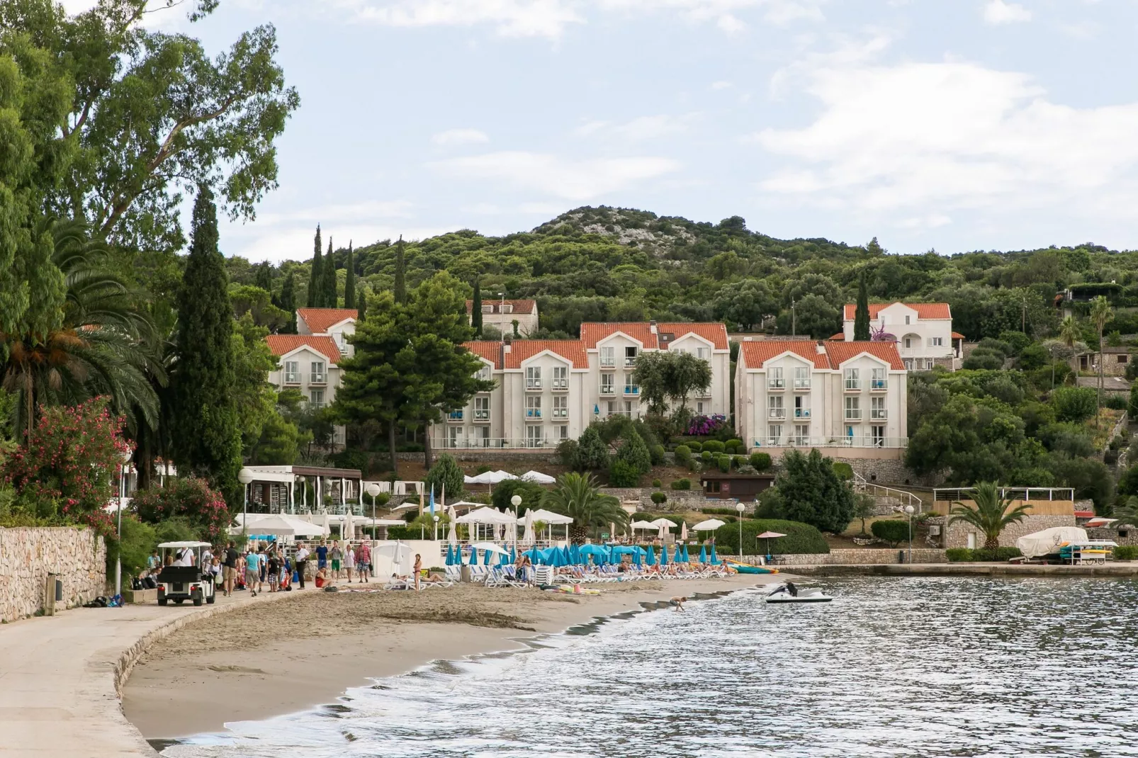 Apartments Maria Koločep- Studio Apartment with Terrace and Sea View-View