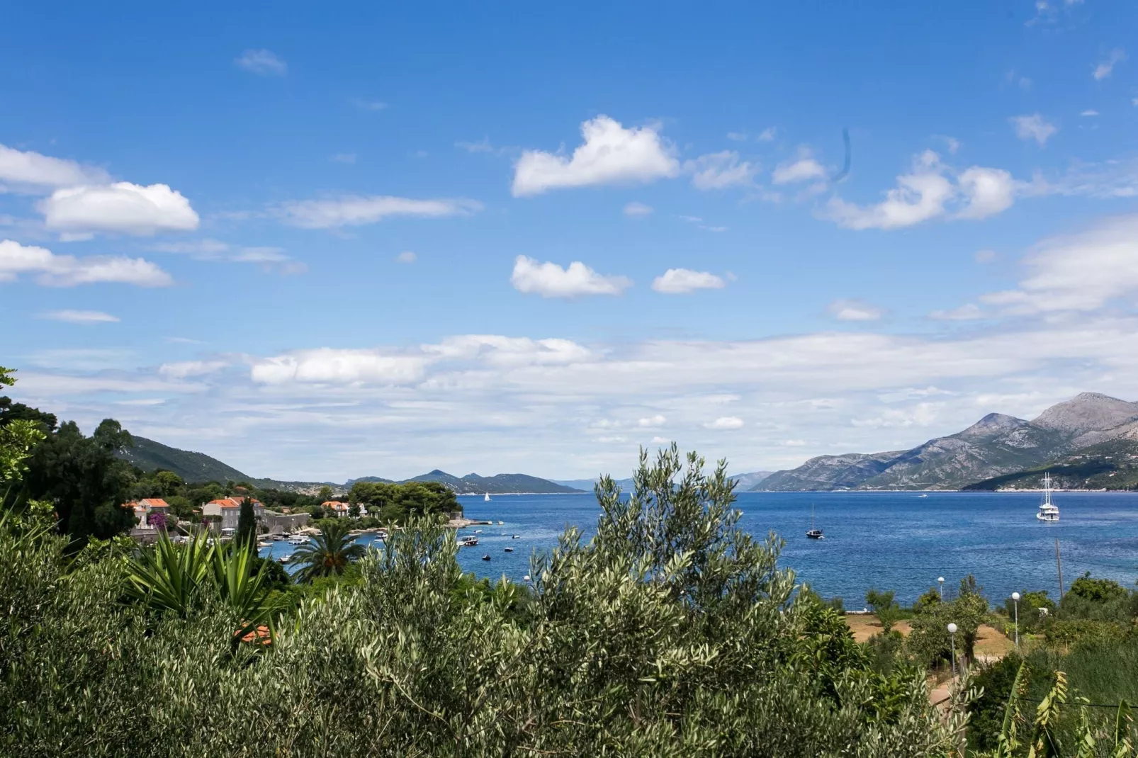 Apartments Maria Koločep- Studio Apartment with Terrace and Sea View-View