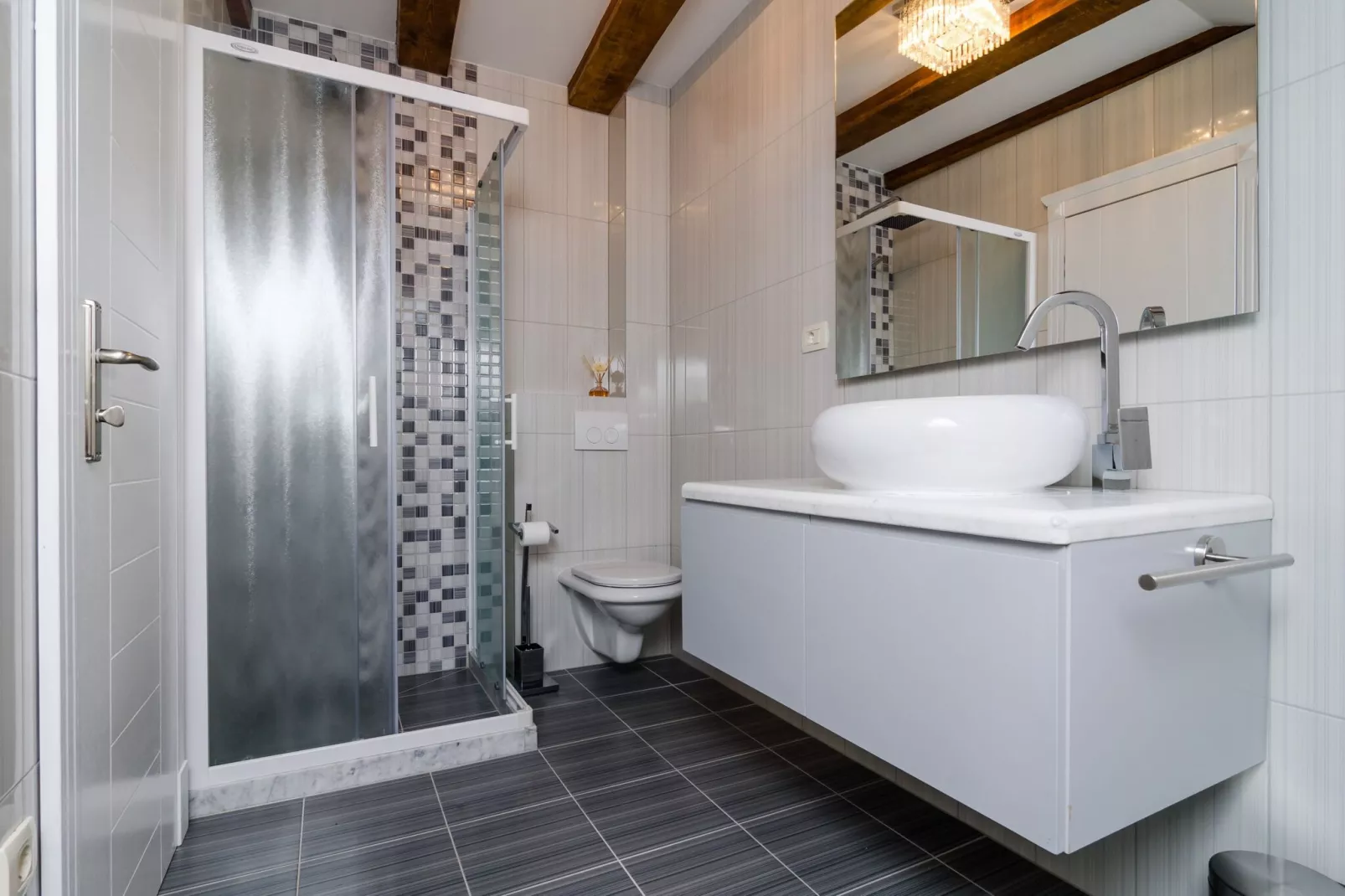 Bed&Breakfast Sorgo Palace - Superior Double or Twin Room with City View (Amber)-Bathroom